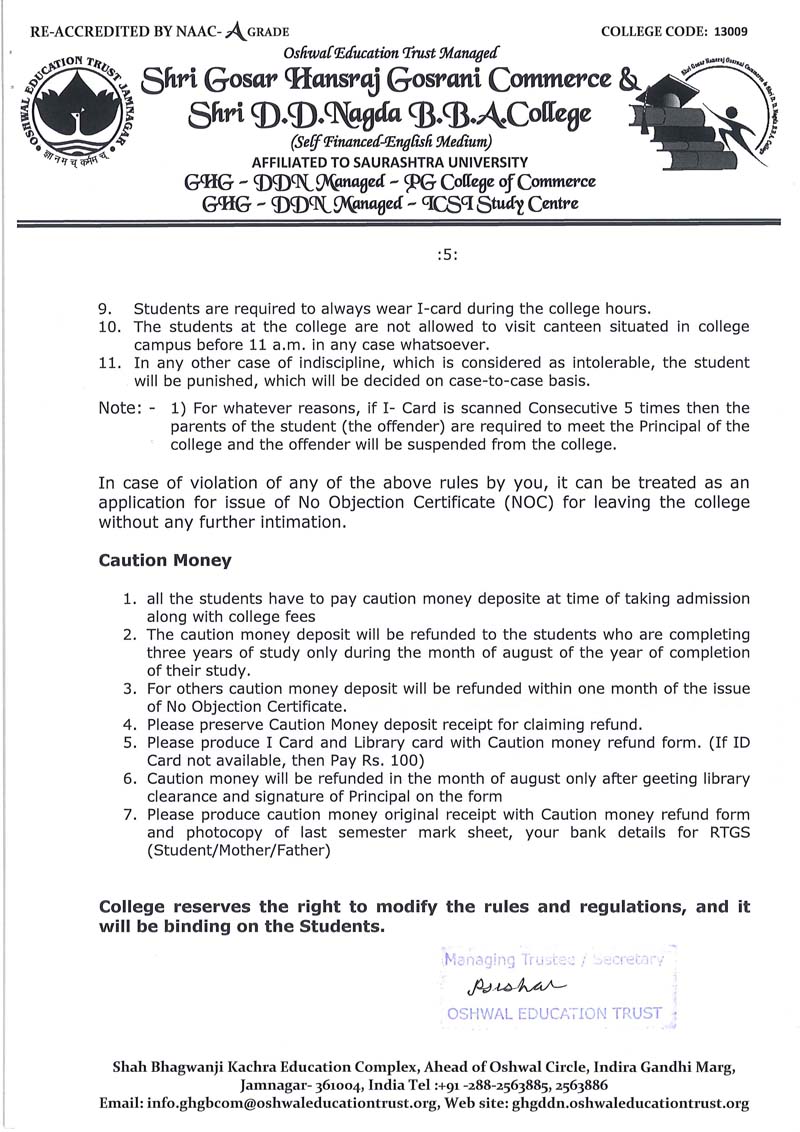 Code Of Conduct Page 5